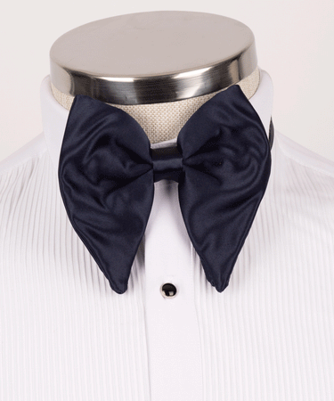 NAVY BLUE CLASSIC BOWTIE - Bowtie | Black Tuxedo Style