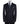 Black wool pinstripe double-breasted suit for men with jacket and trousers