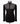 Elegant Black Shirt with Geometric Pattern and Stone Silver Details - HandCrafted Shirts | Black Tuxedo Style