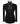 Black Shirt with Silver Stone Vertical Stripe Details - HandCrafted Shirts | Black Tuxedo Style