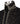 Black Shirt with Silver Stone Vertical Stripe Details - HandCrafted Shirts | Black Tuxedo Style