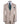 Sand wool blend three-piece suit for men with jacket, vest, and trousers