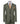 Olive green three-piece suit for men with jacket, vest, and trousers