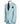 Mint green wool blend three-piece suit for men with jacket, vest, and trousers
