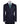 Navy blue wool pinstripe double-breasted suit for men with jacket and trousers