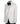 Front view of an ivory jacquard three-piece tuxedo with black trousers on a mannequin. Features a single-breasted jacket with a satin shawl lapel, matching U-neck vest, and subtle floral pattern. Ideal for weddings and formal events.