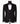 Black Shawl Lapel Black Tuxedo - Triple Tuxedo | Black Tuxedo Style