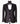 Black Shawl Lapel Black Shiny Tuxedo - Triple Tuxedo | Black Tuxedo Style