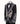 Black Crystal-Embellished Shawl Lapel Tuxedo | BTS Bespoke