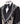 Black Crystal-Embellished Shawl Lapel Tuxedo | BTS Bespoke