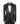 Black Virgin Wool Wide Shawl Tuxedo | BTS Bespoke