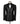 Black Embellished Wool Blend Double Breasted Tuxedo | BTS Bespoke