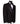 Black Wool Satin Peak Lapel Three-Piece Tuxedo | BTS Bespoke