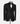 Black Textured Shawl Lapel Three-Piece Tuxedo | BTS Bespoke