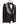Black Embellished Jacquard Shawl Lapel Three-Piece Tuxedo | BTS Bespoke