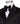 Black Embellished Jacquard Double Breasted Tuxedo | BTS Bespoke