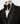 Handcrafted Two-Tone Crystal Embellished Black Tuxedo - 3 Piece Suit - Costum Tuxedo | Black Tuxedo Style