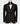 Handcrafted Two-Tone Crystal Embellished Black Tuxedo - 3 Piece Suit - Costum Tuxedo | Black Tuxedo Style