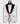 Black Tuxedo Style | Elegant White Tuxedo with Black Crystal Shawl Lapel - Costum Tuxedo | Black Tuxedo Style