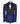 Men's Formal Royal Blue Jacquard Tuxedo with Black Satin Details | Black Tuxedo Style - Double Breasted Tuxedo | Black Tuxedo Style