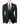 The Distinguished Forest Green Plaid Suit 3pcs - Classic 3 piece Suit | Black Tuxedo Style