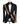 Midnight Blue Patterned Tuxedo with Gold Embellishments | Black Tuxedo Style - Costum Tuxedo | Black Tuxedo Style