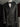 Black Floral Jacquard Marquise-Crystal Silk-Satin Double-Breasted Tuxedo — Drop 6 Regular Fit Silk-Satin Full Silhouette | BT