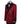 Crimson Burgundy & Black Crystal Silk-Satin Jacquard Double-Breasted Tuxedo — Hand-Set Crystal & Silk-Satin Peak Lapel Detail