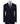 Navy blue three-piece suit for men with jacket, vest, and trousers