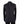 Front view of a luxurious black embellished jacquard double-breasted tuxedo jacket with intricate sequin and bead work on lapels, body, and sleeves, paired with black trousers, worn on a mannequin. From BTS Bespoke, handcrafted in Istanbul.