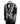 Front and side view of a black tuxedo jacket with extensive silver, purple, orange, and blue crystal and gemstone embellishments in floral and baroque patterns, paired with matching black trousers and vest, on a mannequin. Showcases intricate hand-embellished details and luxurious craftsmanship from BTS Bespoke, Istanbul.