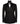 Front view of a black double-breasted tuxedo with satin peak lapels, adorned with intricate black beaded starburst embellishments, worn by a mannequin. The matching trousers with satin side stripe are also shown. This luxurious evening wear is handcrafted in Istanbul by BTS Bespoke.