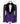 Purple Velvet Lapel  Tuxedo - Triple Tuxedo | Black Tuxedo Style