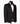 Black Peak Lapel Black Tuxedo - Triple Tuxedo | Black Tuxedo Style