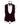 Velvet Flok Burgundy Tuxedo - Triple Tuxedo | Black Tuxedo Style