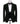Velvet Flok Green Tuxedo - Triple Tuxedo | Black Tuxedo Style