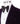 Velvet Flok Purple Tuxedo - Triple Tuxedo | Black Tuxedo Style