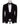 Velvet Flok Black Tuxedo - Triple Tuxedo | Black Tuxedo Style