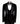 Black Shawl Lapel Velvet Black Tuxedo - Triple Tuxedo | Black Tuxedo Style