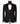 Black Shawl Lapel Black Tuxedo - Triple Tuxedo | Black Tuxedo Style