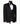 Black Shawl Lapel Black Tuxedo - Triple Tuxedo | Black Tuxedo Style