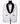Black Shawl Lapel White Tuxedo - Triple Tuxedo | Black Tuxedo Style