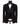 Black Shawl Lapel Black Tuxedo - Triple Tuxedo | Black Tuxedo Style