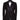 Black Shawl Lapel Black Tuxedo - Triple Tuxedo | Black Tuxedo Style