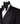 Black Shawl Lapel Black Tuxedo - Triple Tuxedo | Black Tuxedo Style