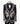 Black Crystal-Embellished Shawl Lapel Tuxedo | BTS Bespoke