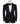 Black Wool Shawl Lapel Three-Piece Tuxedo | BTS Bespoke