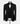 Black Textured Shawl Lapel Three-Piece Tuxedo | BTS Bespoke