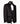 Black Embellished Jacquard Peak Lapel Three Piece Tuxedo | BTS Bespoke