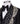 Black Embellished Jacquard Shawl Lapel Three-Piece Tuxedo | BTS Bespoke